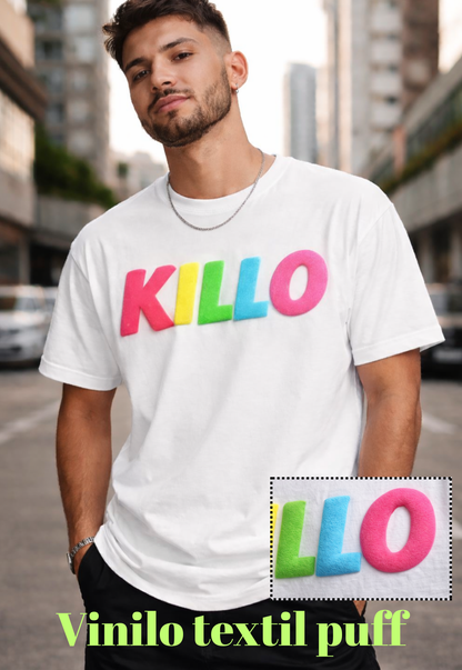 Camiseta con expresión andaluza en diseño urbano