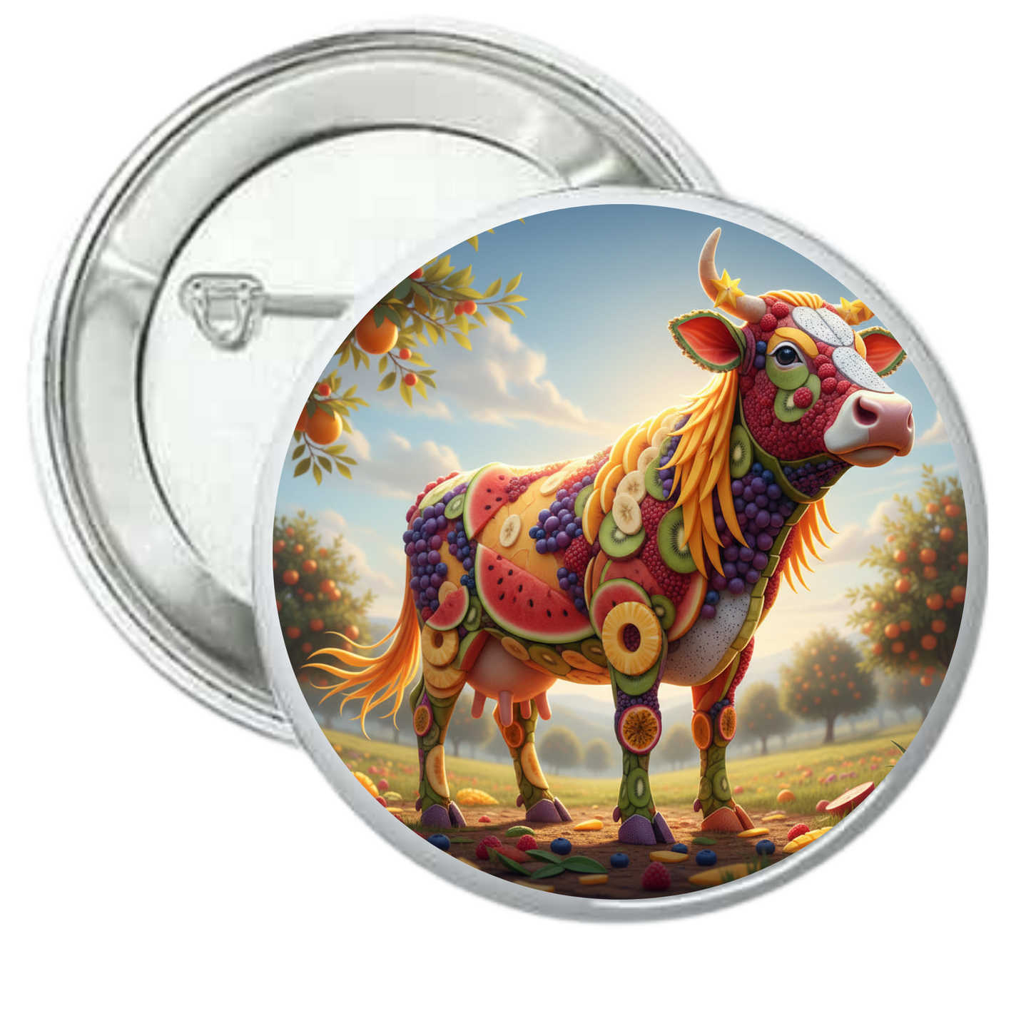 Chapa vaca frutas campo