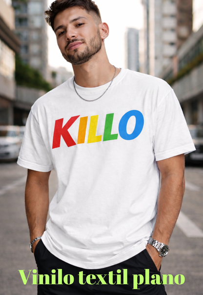 Camiseta con expresión andaluza en diseño urbano