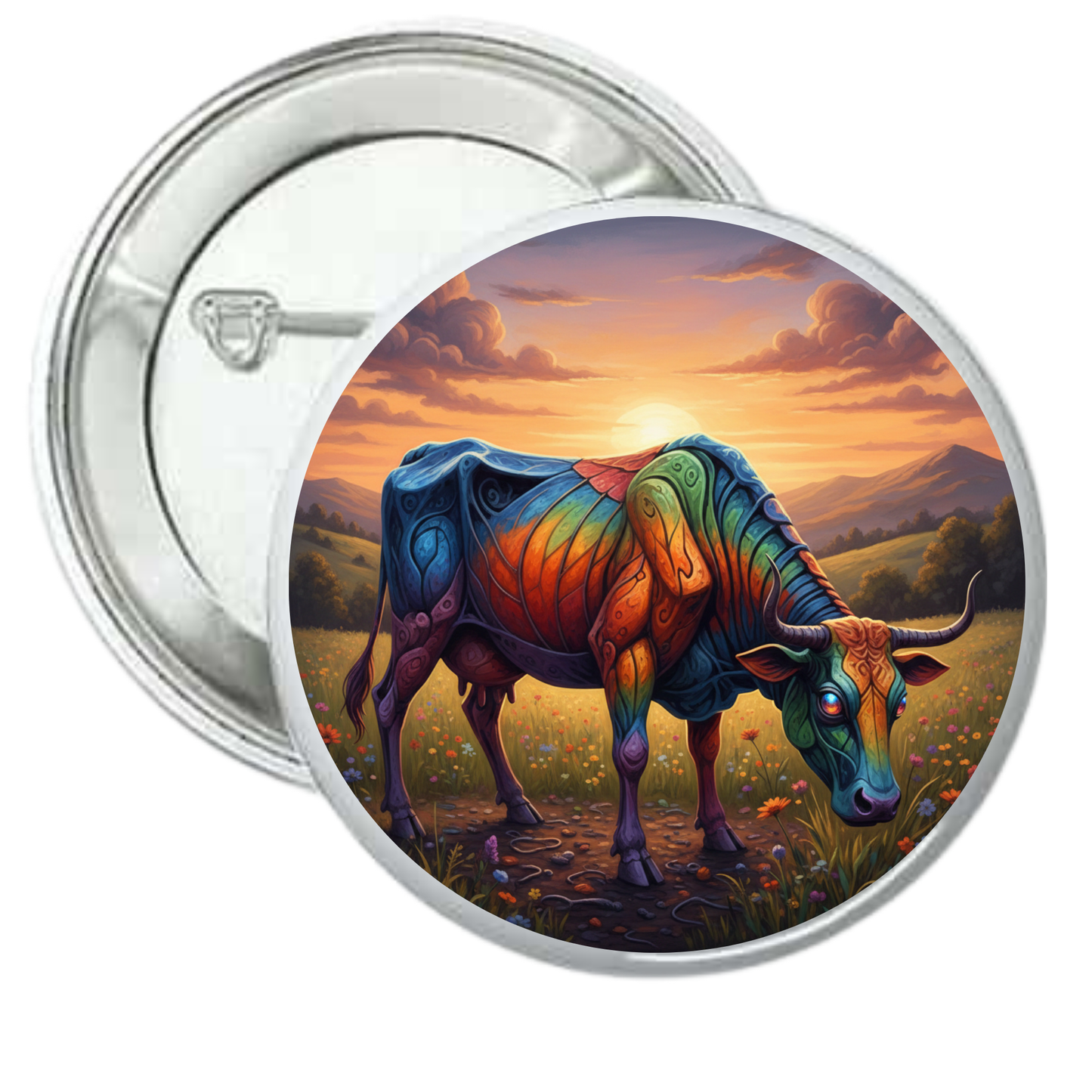 Chapa vaca de colores