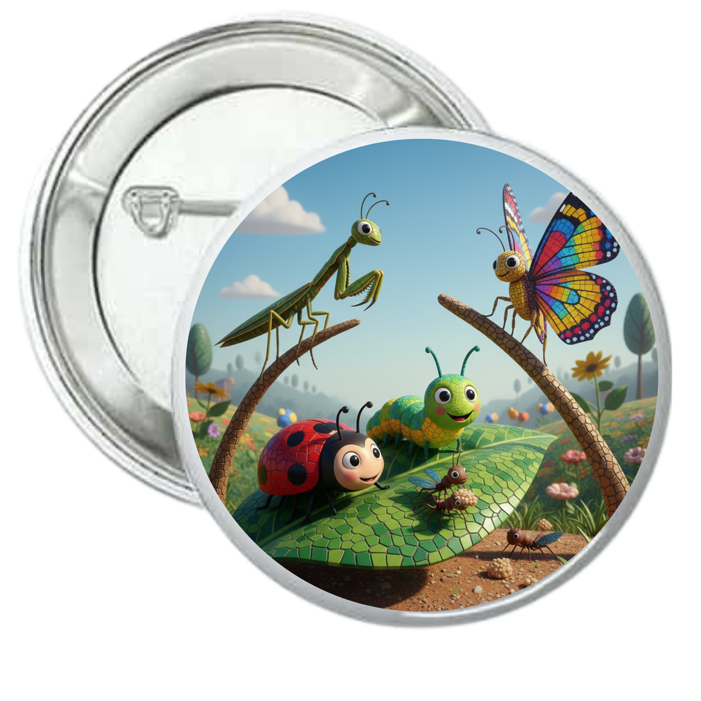 Chapa insectos trencadís