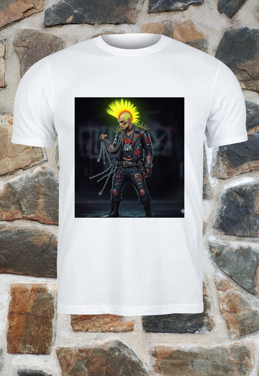 Punk cresta amarilla