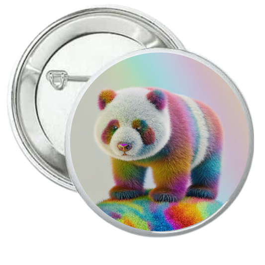 Chapa panda colores peluche