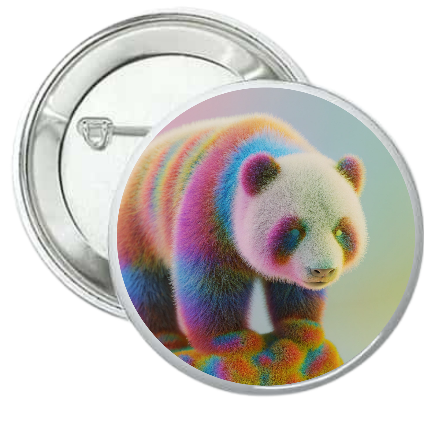 Chapa panda colores peluche (2)