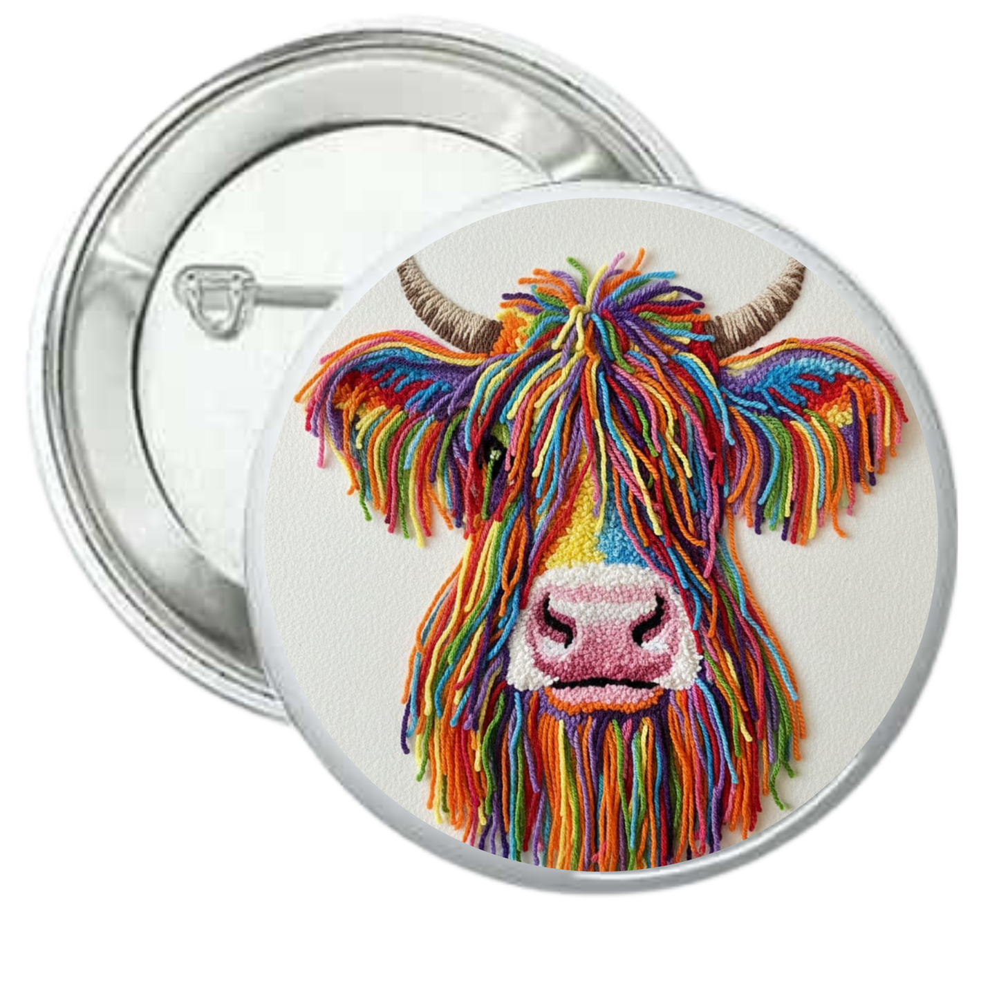 Chapa vaca lanas largas