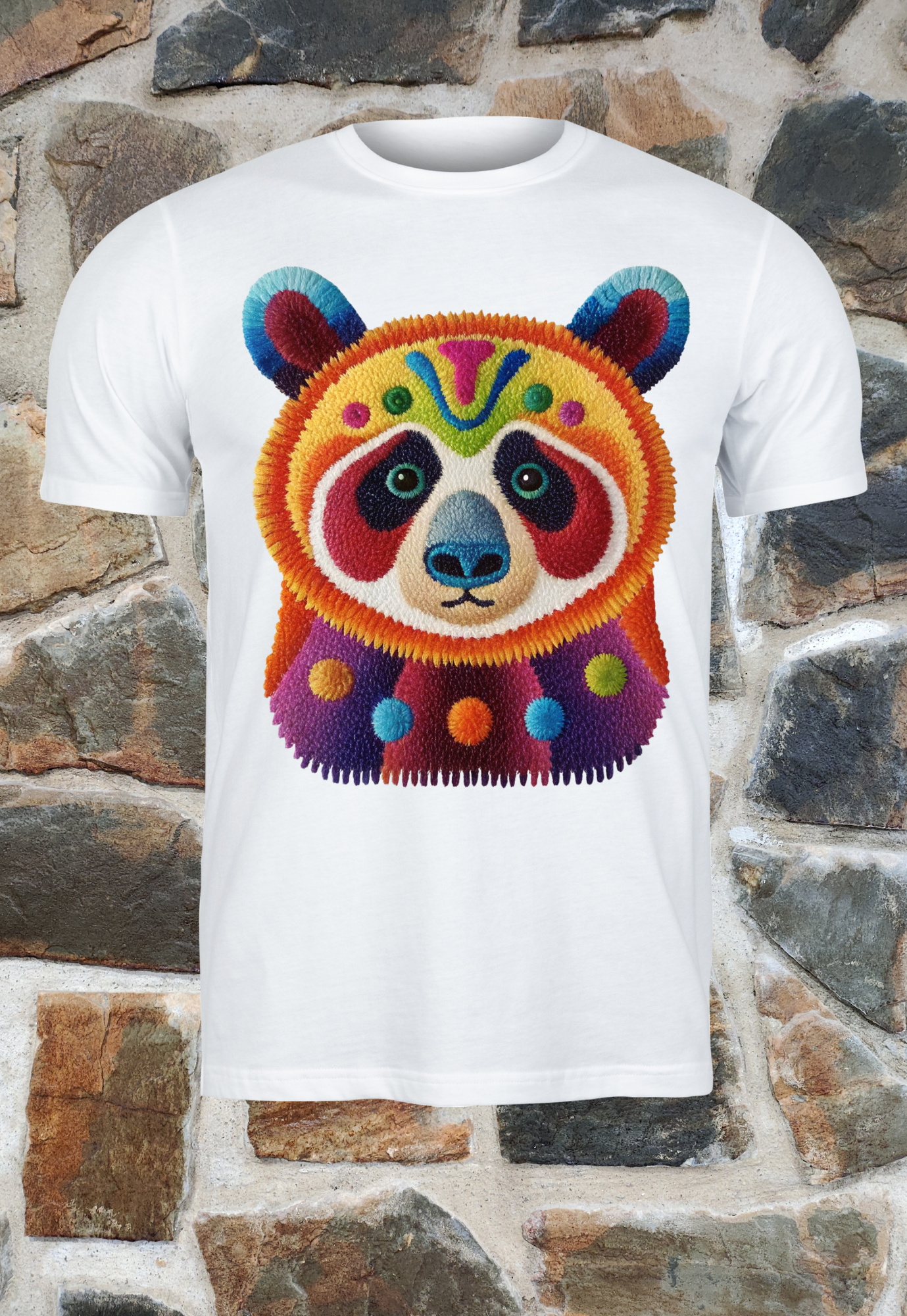 Panda multicolor
