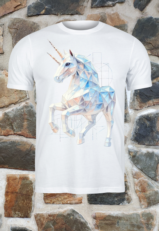 Unicornio geométrico