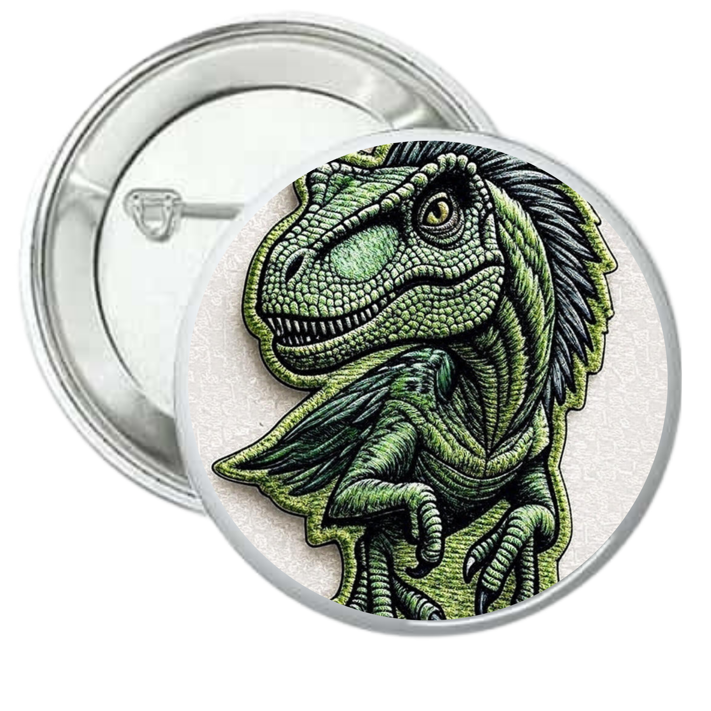 Chapa parche velociraptor
