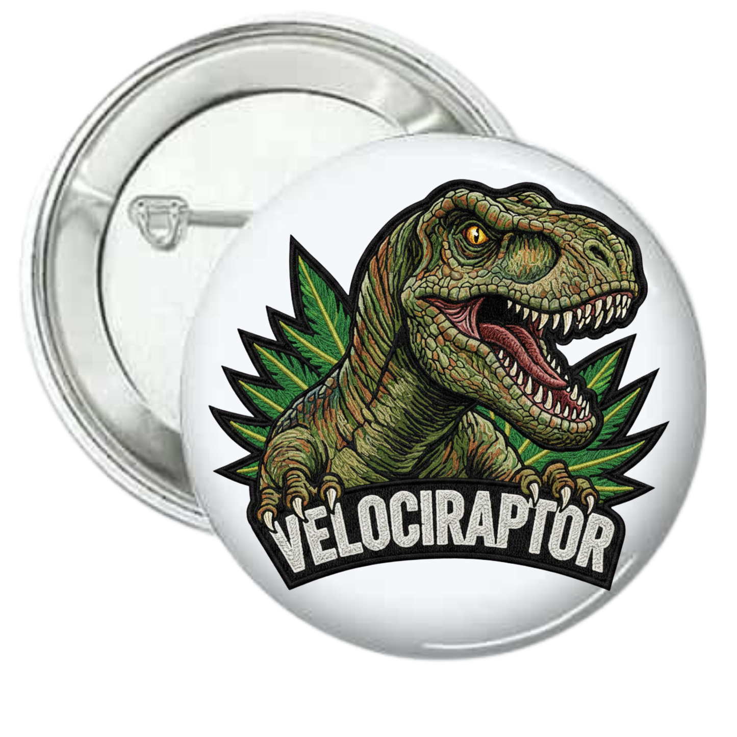 Chapa parche velociraptor