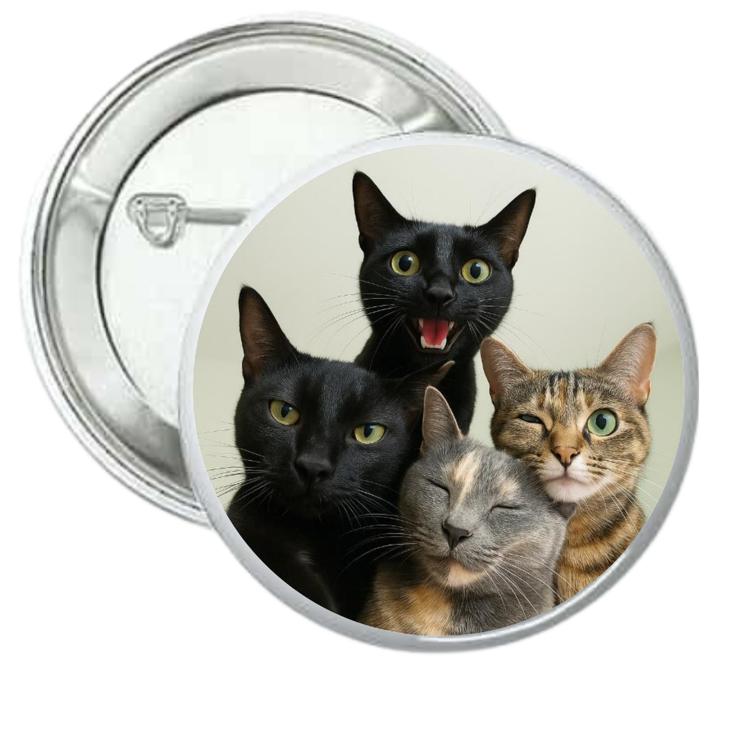 Chapa cuatro gatitos