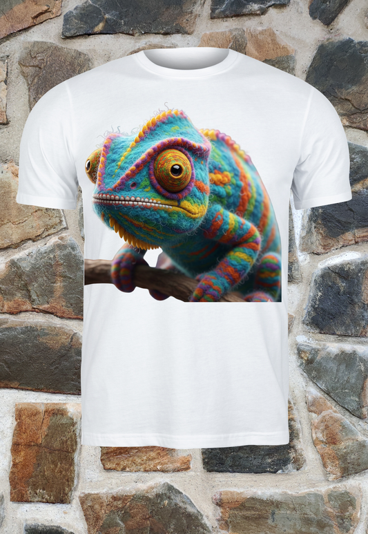 Camaleón lanas colores