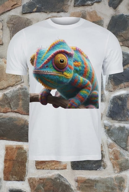 Camaleón lanas colores