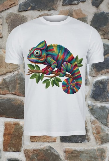 Camaleón lanas colores