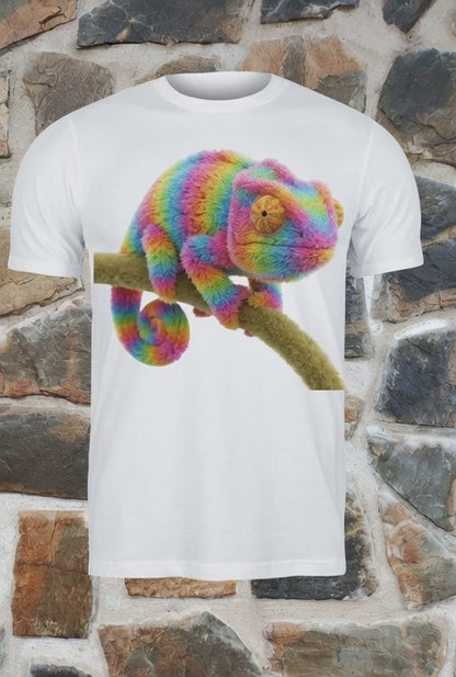 Camaleón hilos colores