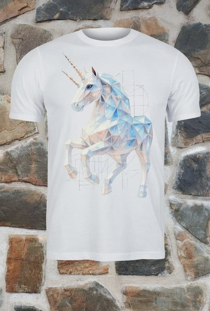 Unicornio geométrico