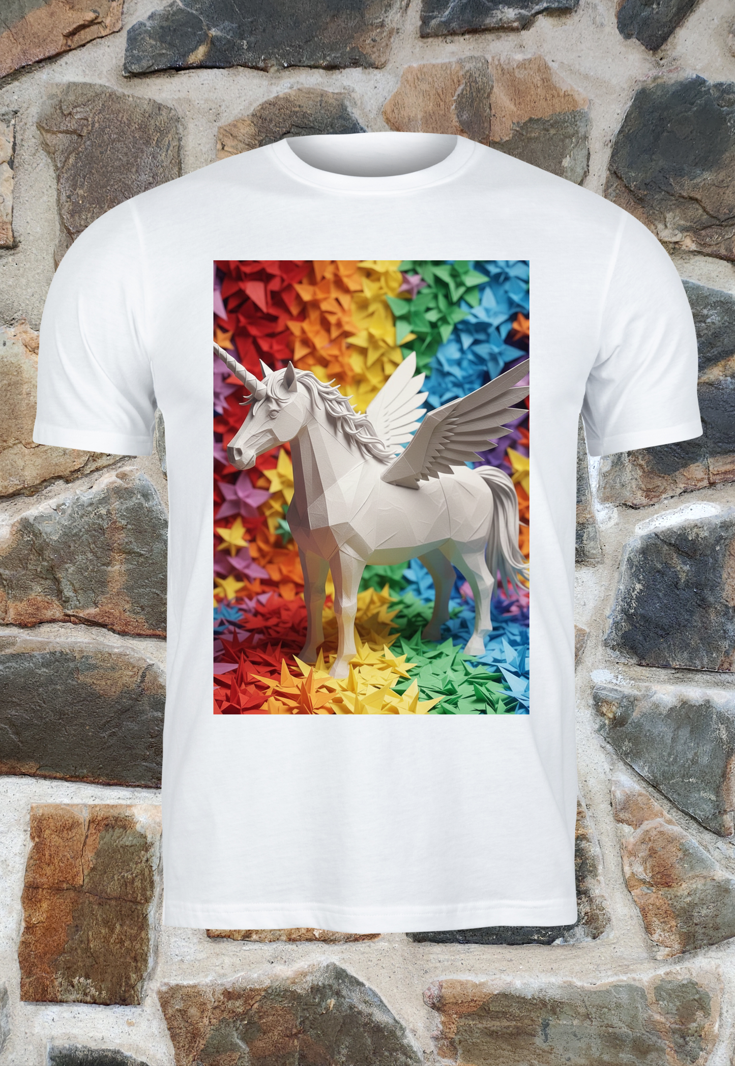 Unicornio de papel