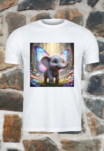 Elefante volador bebé